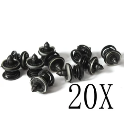 20 teile/los Auto Innen Tür Karte Trim Panel Clips Verschluss Clips für Volkswagen VW Golf 6 MK6 Jetta Passat CC Auto zubehör