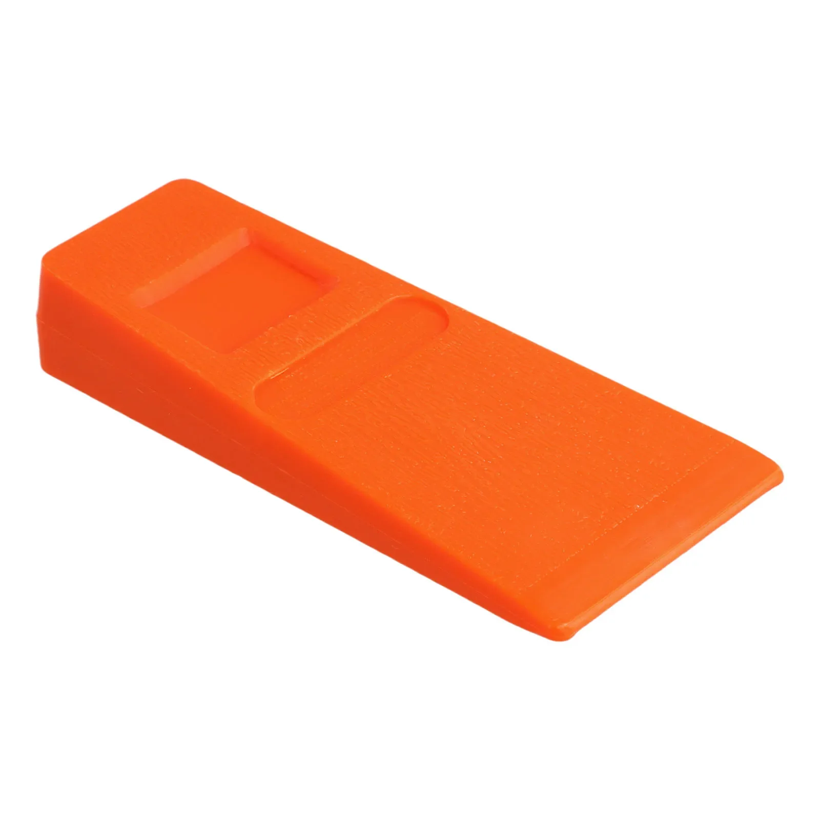 Pratical Felling Wedges Tool Supplies 14x5x2cm ABS Plastic Accessory Dependable Heavy Duty Orange Professional