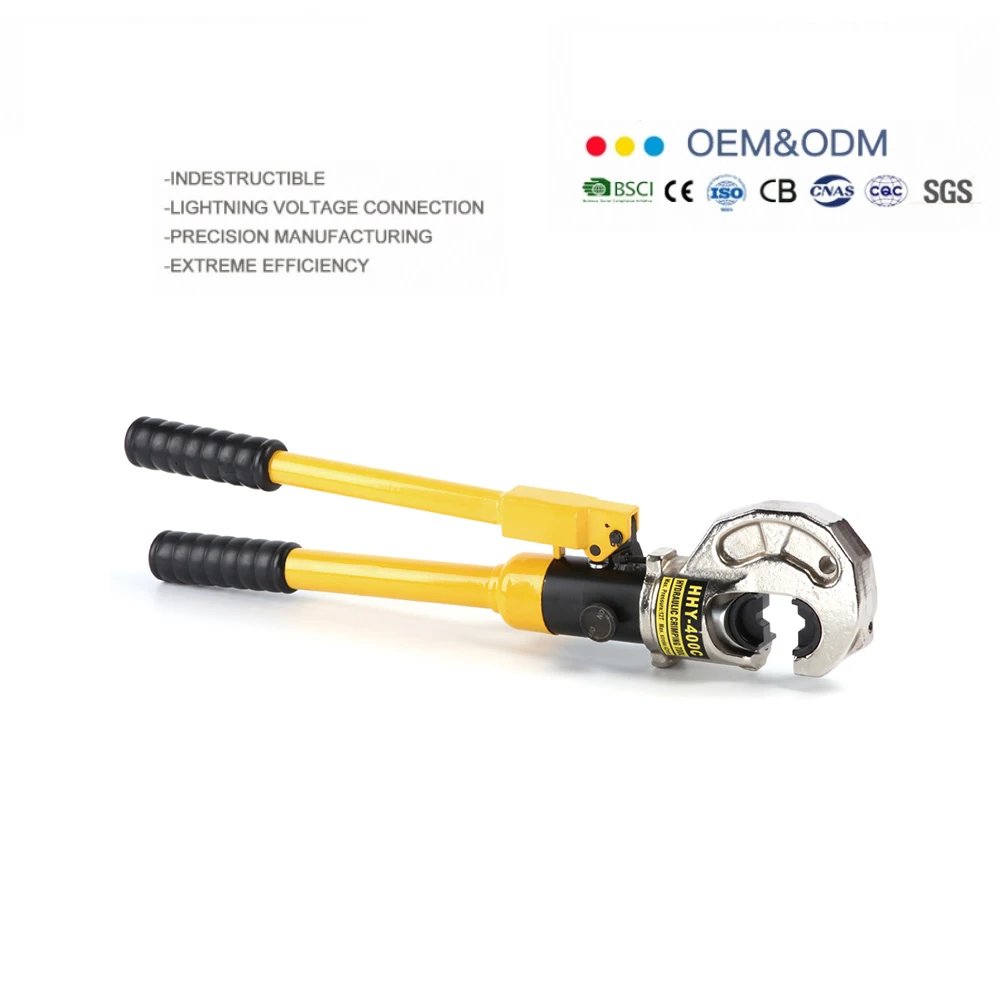 

HHY-400C Hydraulic Crimping Tools Crimping Pliers For End Sleeve Crimp Tool Hydraulic