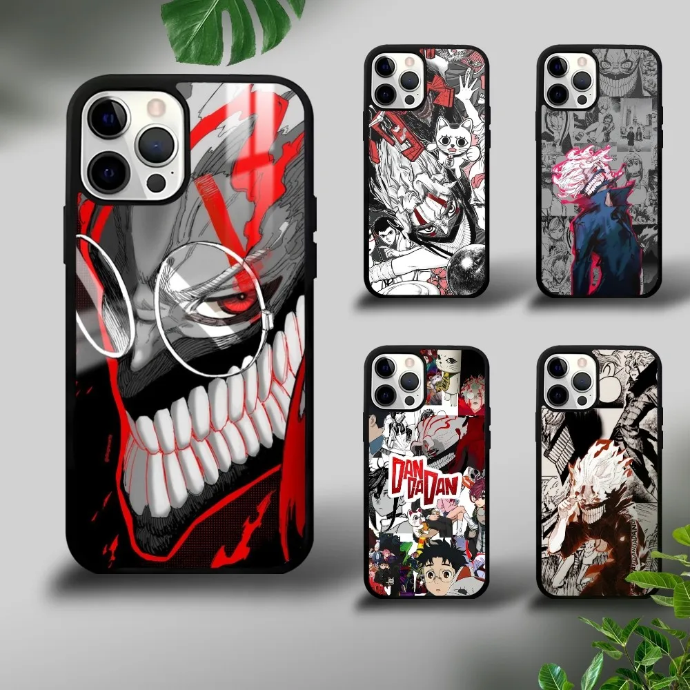 

Anime Cool D-Dandadan Phone Case For iPhone 16 15 14 13 12 11 Pro Xs Max Mini Plus Celulares Hard Funda