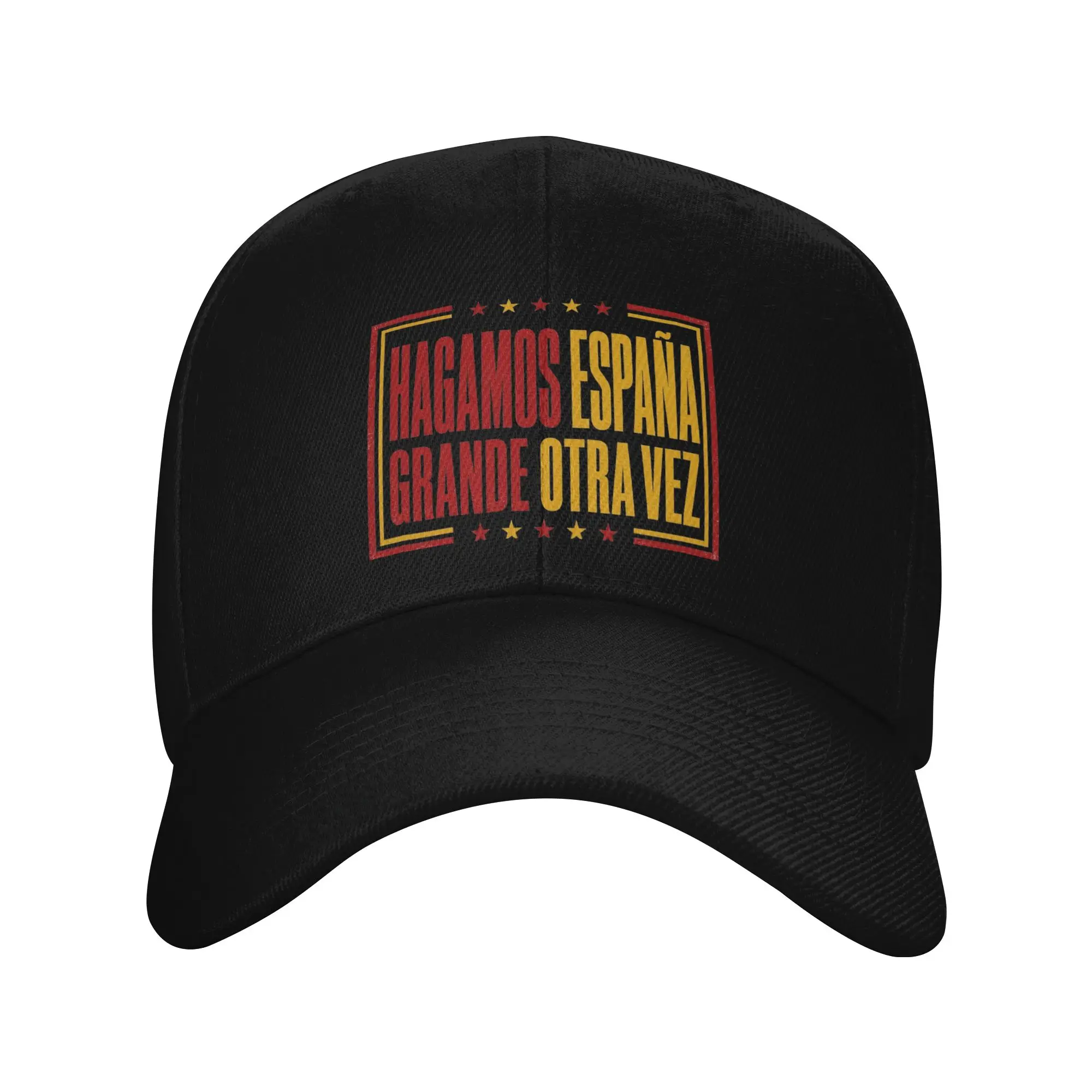 Make Spain Great Again  Accessories Men Women Baseball Caps  Trucker Hat Retro Formal Headwear Adjustable Sun Cap
