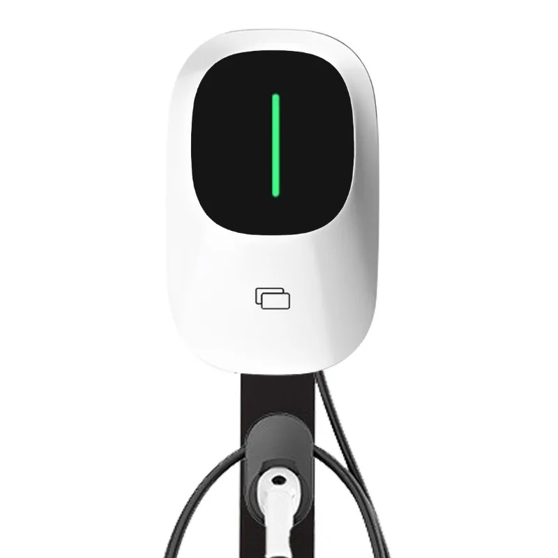 Smart App Ev Charger Station 7Kw 11Kw 22Kw Level2 Home Wallbox Ip65 Ocpi Approved Electric Vehicle Charger Tuv Ce Certified