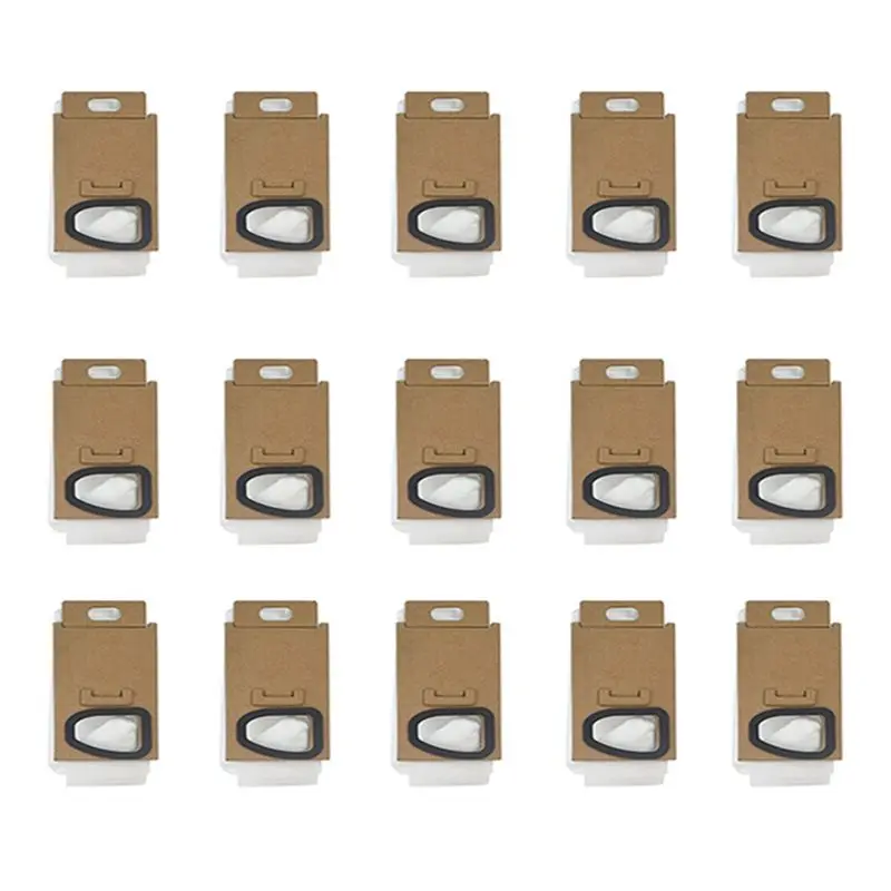 

A51U 15 шт. для Xiaomi Roborock H7 H6 пылесос нетканый тканевый мешок для пыли профессиональные запасные аксессуары Запчасти