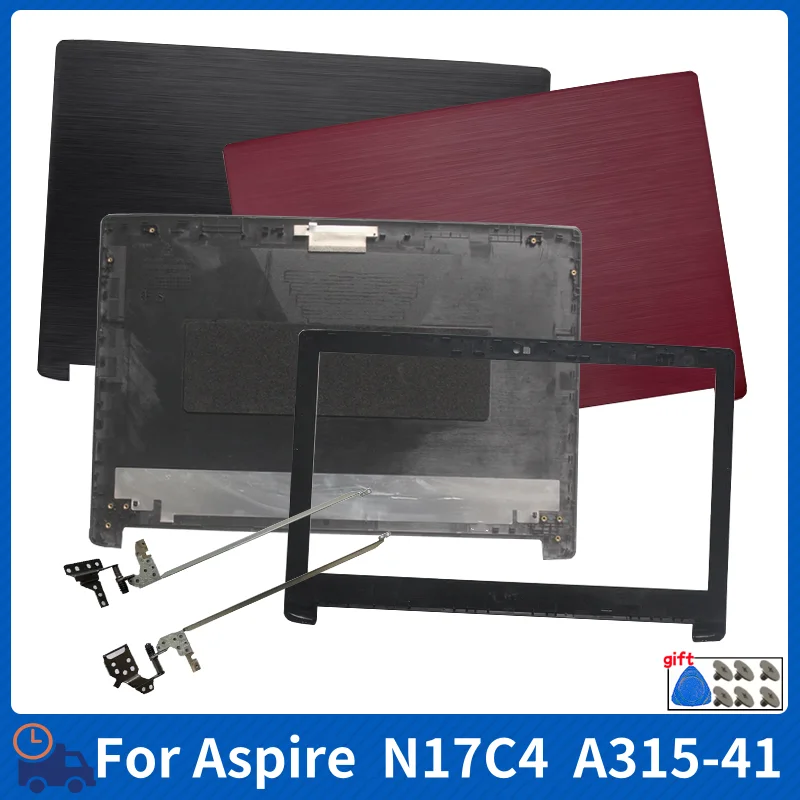 

Для Aspire 5 N17C4 A315-41 A315-41G A315-53 A315-53G A315-33 задняя крышка ЖК-дисплея ноутбука/передняя панель/петли замена задней крышки верхний чехол