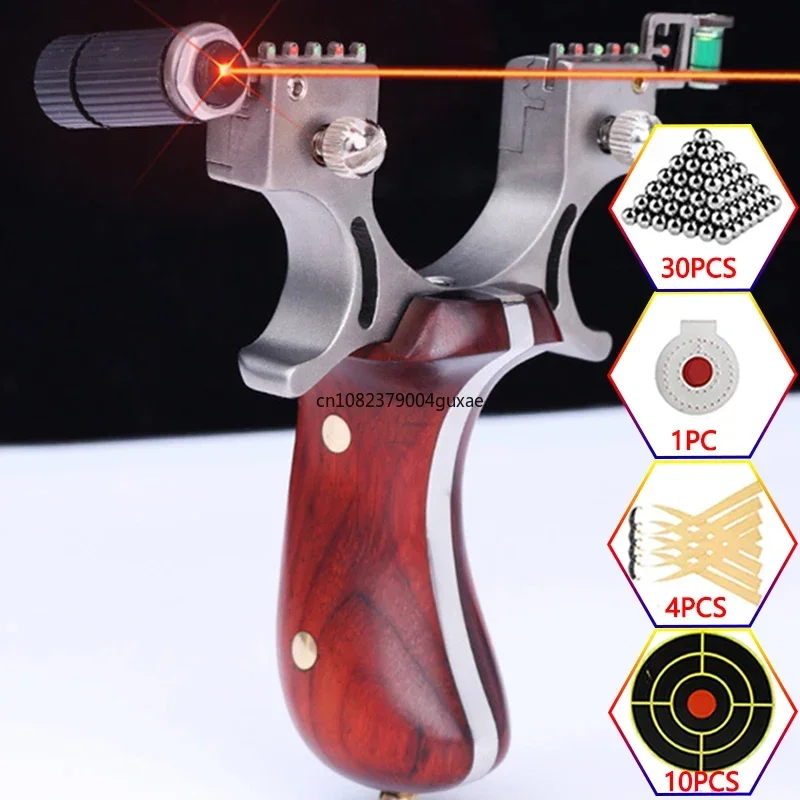 사냥용 스테인레스 스틸 새총, 야외 도구, 강력한 새총 투석기, 스포츠 엔터테인먼트, 티라치나