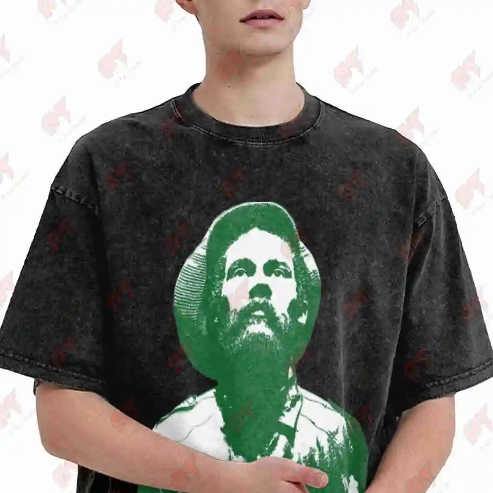 Damian Marley Reggae Jamaica Dub Vintage Washed Tee Pure Cotton T-Shirt