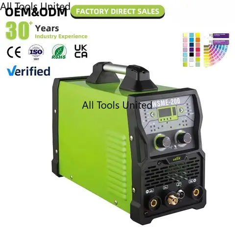 110V Green Industrial Welding Machine – Welder Kit With US Plug, Lightweight Plastic + Metal Body