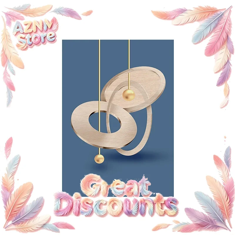 2026 Abstract Blue White Luxury Gold Wall Art Poster Prints Nordic Geometry Style Canvas Painting Picture for Living Room Home