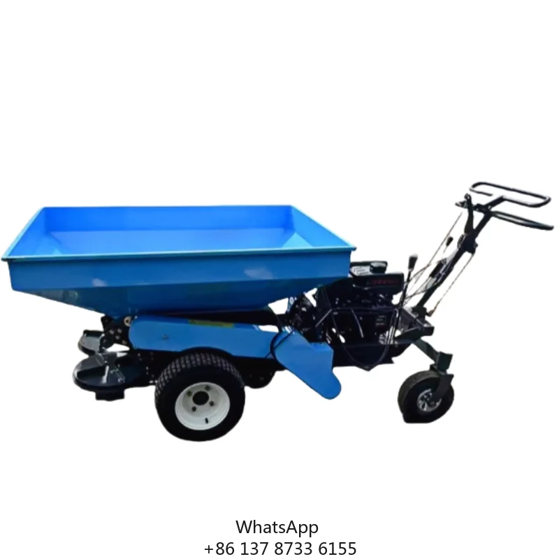 Efficient Electric Handheld Fertilizer Spreader Smart Walk-behind Unit WIGON 4.0KW 3m Spread Width For Farm Agricultural