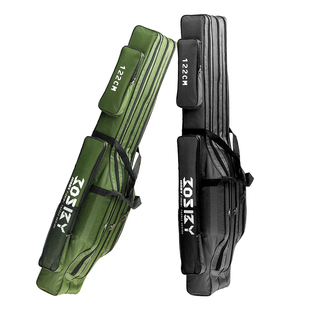 amazon fishing pole case Amazon Fishing Rod Caddy Bag Portable Foldable Fishing Rod Bag  Multifunctional Waterproof Outdoor Large Capacity Oxford Pole Backpack  AliExpress