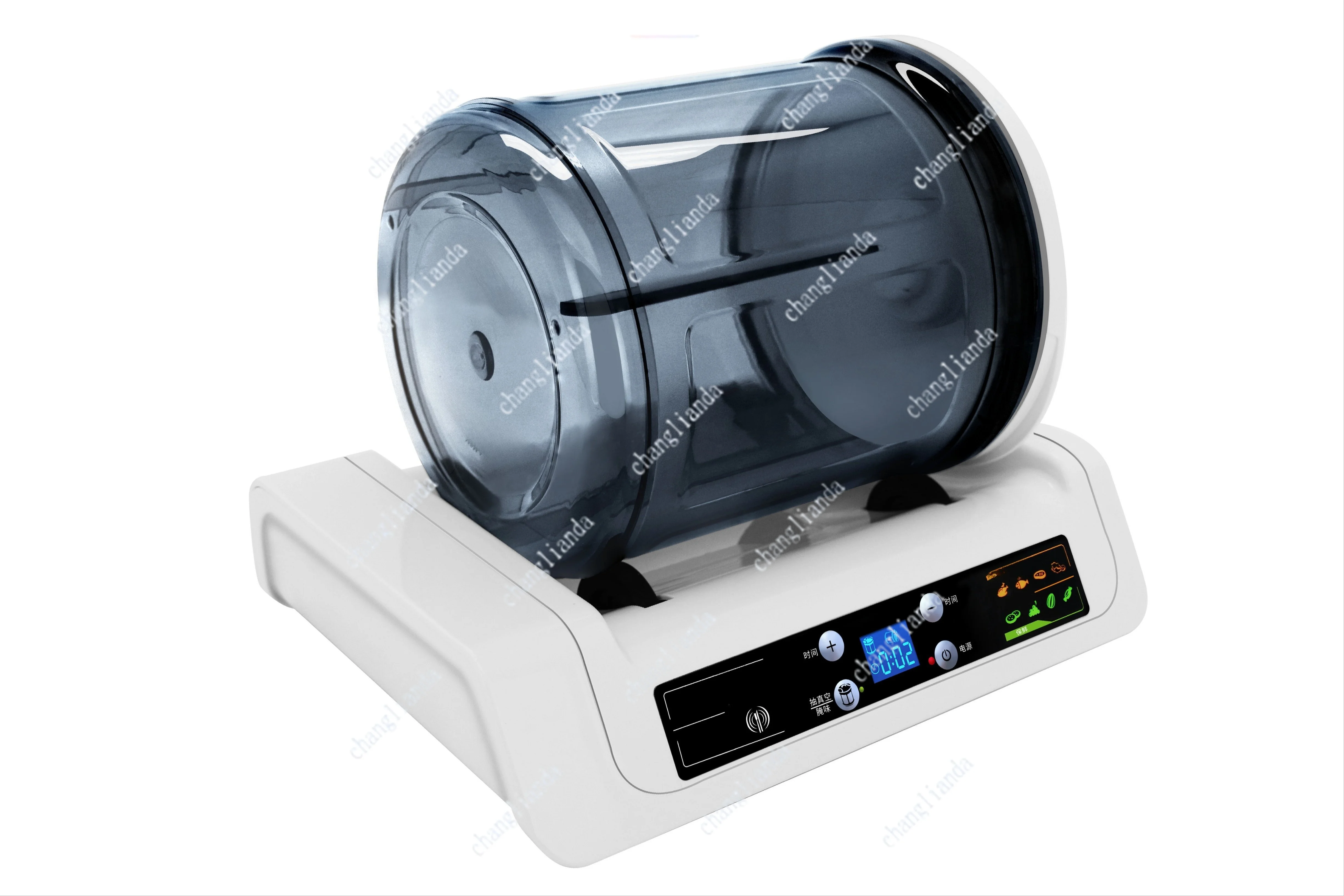 Mini Vacuum Meat Tumbler Electric Inflatable Food Marinator For Bacon Fried Chicken Barbecue Commercial Marinating Machine