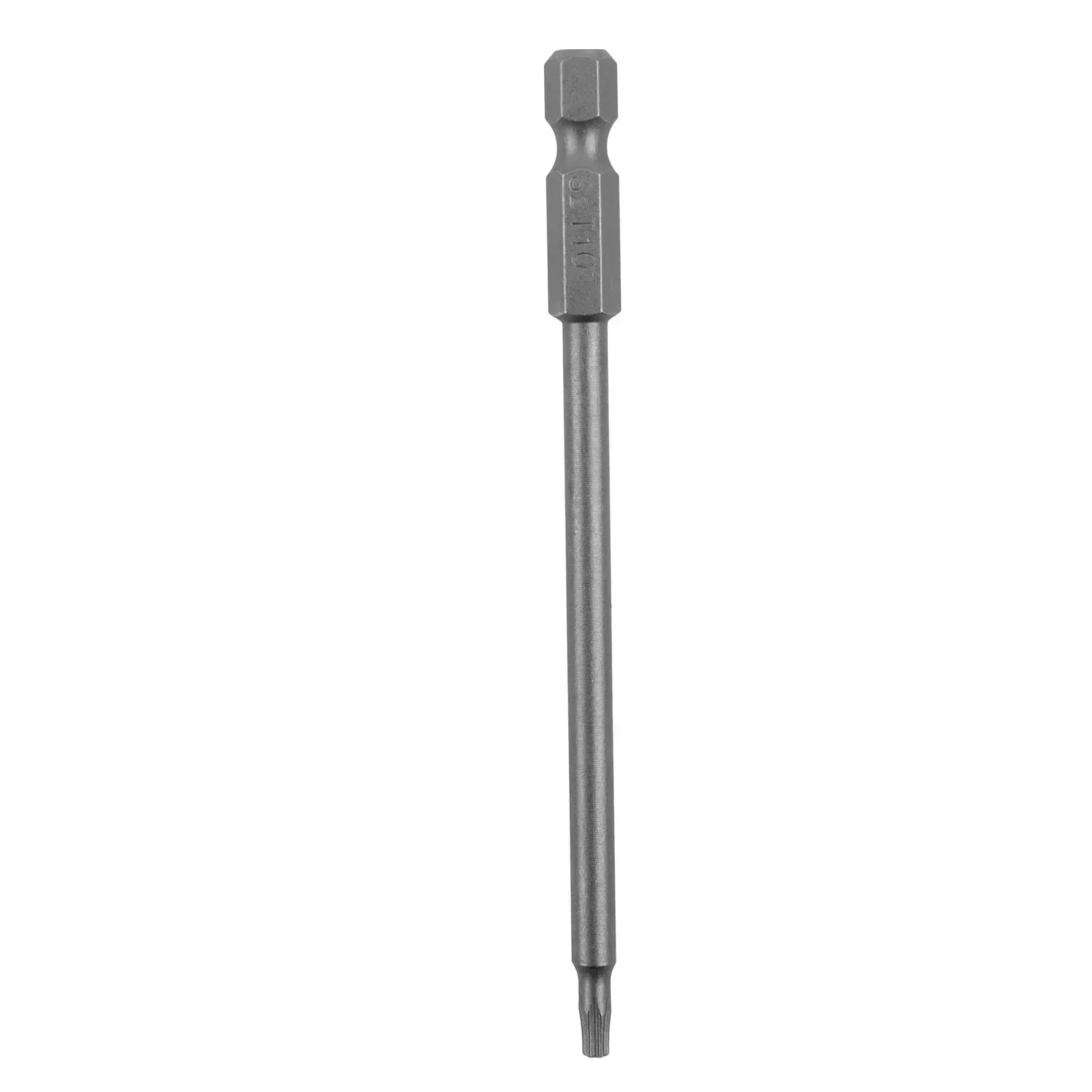 1PCS Magnetic Torx Screwdriver Bit 100mm Long T8,T10,T15,T20,T25,T27,T30,T40 6.35mm / 1/4 Inch Hex Shank Alloy Steel