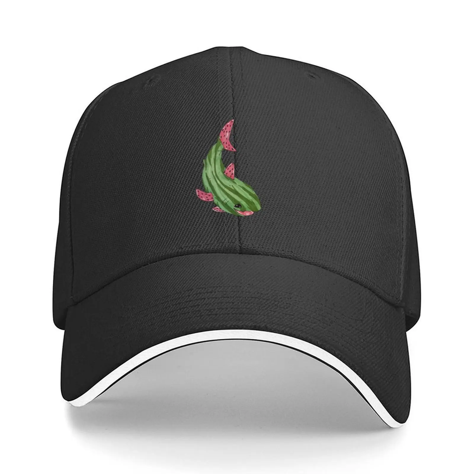Watermelon shark Baseball Cap Dropshipping Sports Cap Trucker Hat New In Hat Mens Caps Women's
