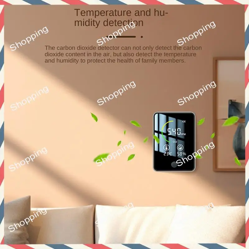 

M20K 3-в-1 Портативный детектор углекислого газа Детектор качества воздуха, с монитором температуры и влажности, для дома, Car Durab