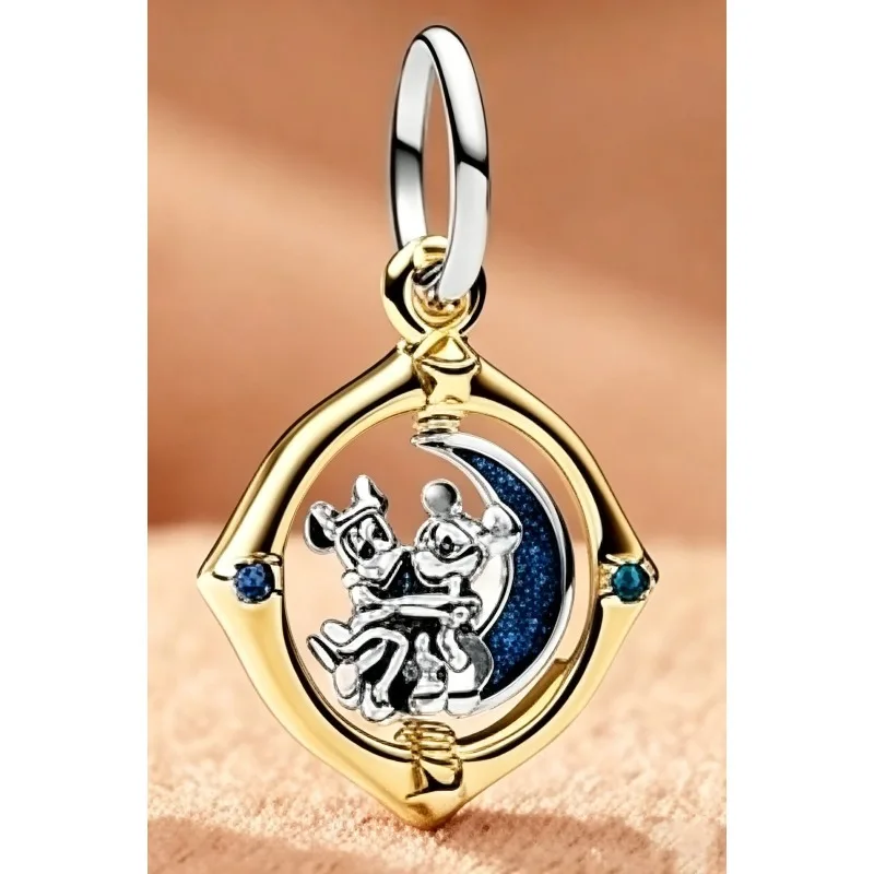 Silver-plated copper bracelet pendant beads; Sun flower magic ball