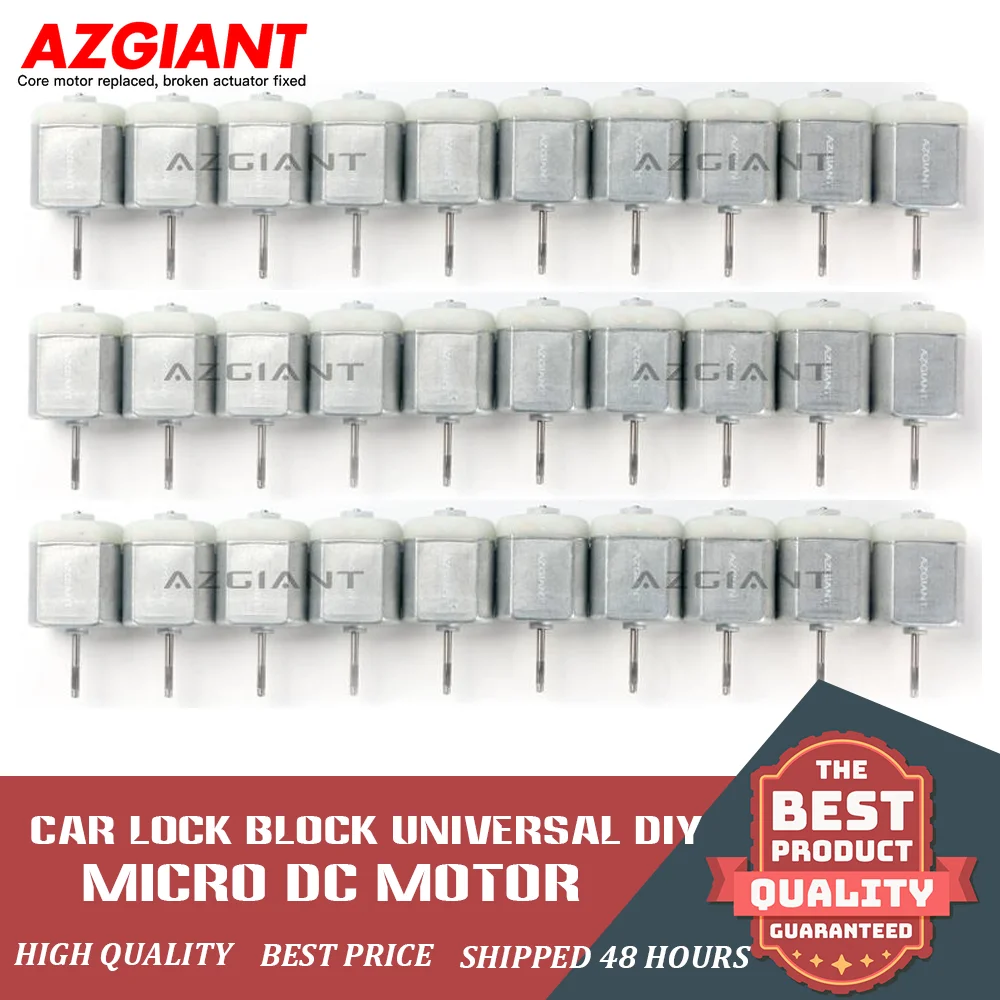 

AZGIANT 30/40pcs FC280 motor 12V for Car Door Lock Central Locking Rearview Mirror Electric Folding Micro Motor DIY Accessories