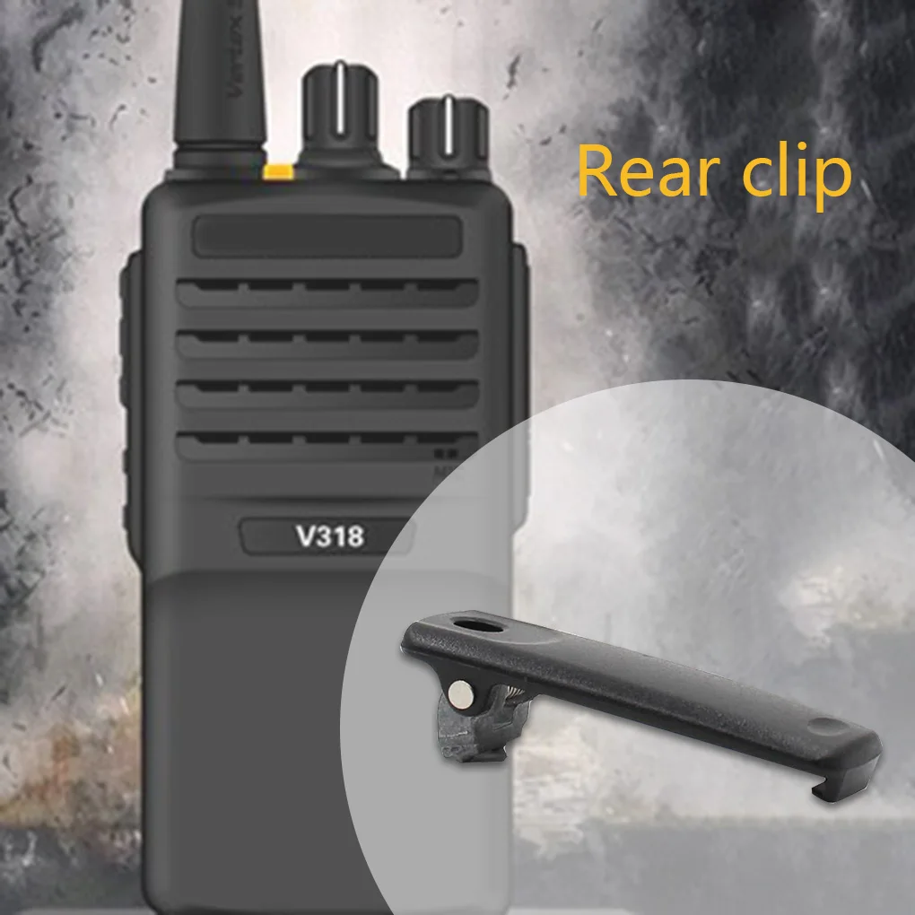 버텍스 표준 VX-231 VX-351 VX-354 VX-350 VX-230 휴대용 라디오용 교체 벨트 클립, 4 개