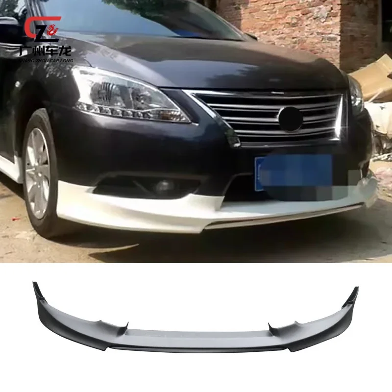 For Nissan Sylphy 2012-2014 Front Lip Rear Lip Side Skirt B Style High Quality ABS Material Factory Outlet