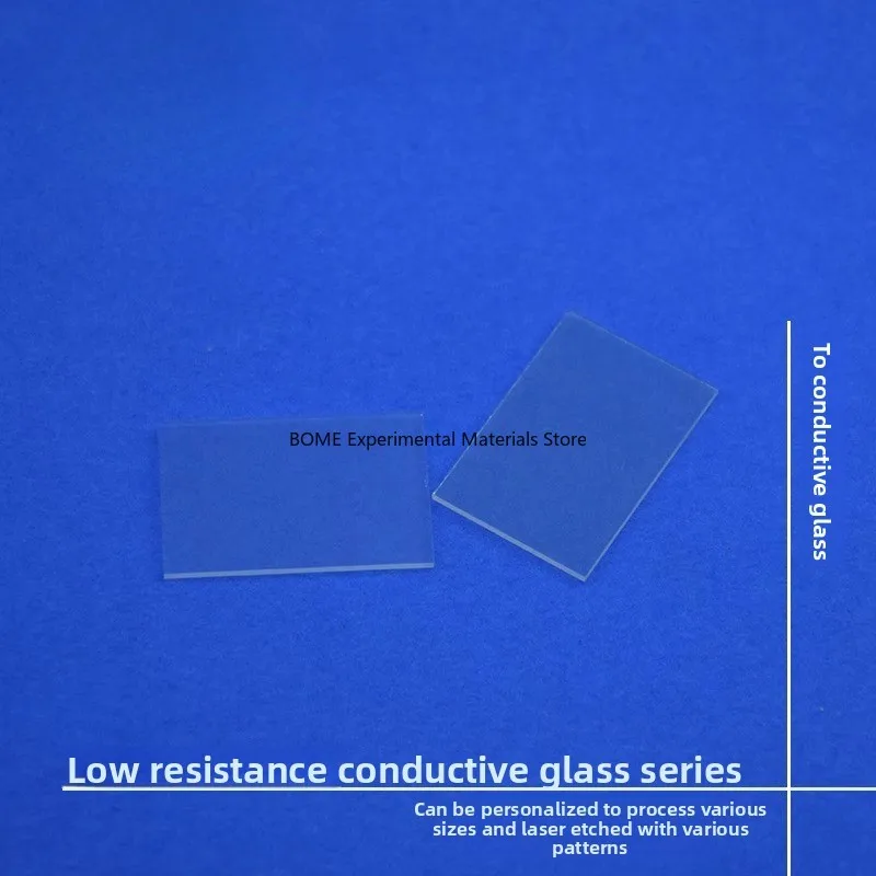ITO FTO Conductive Glass for Photoelectrocatalysis Solar Cell Electrochemistry Laser Etching Customizable
