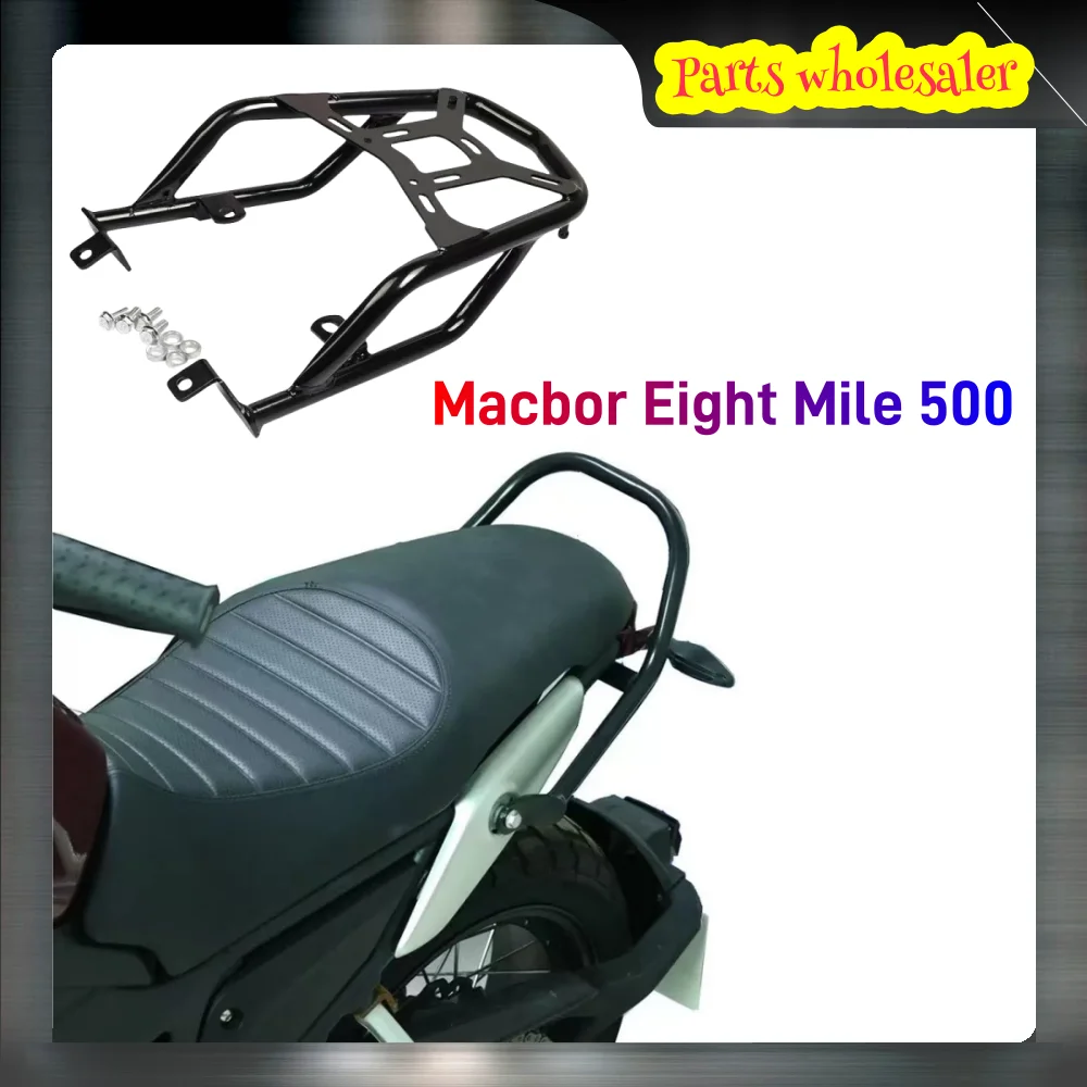 

New Motorcycle New Fit Eight Mile 500 ​Passenger Handgrips Rear Hand Grip Grab Bar Handles Armrest For Macbor Eight Mile 500