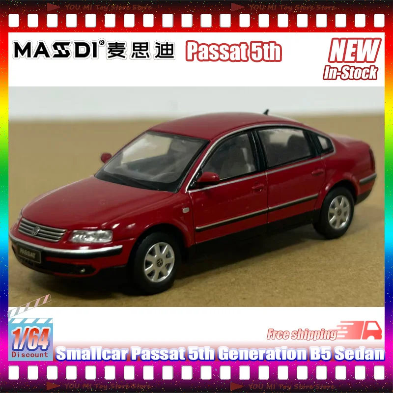 

Masdi 1:64 Smallcar Passat 5-го поколения B5 седан моделирование сплава миниатюрная литая модель автомобиля на заказ детская игрушка Коллекционная