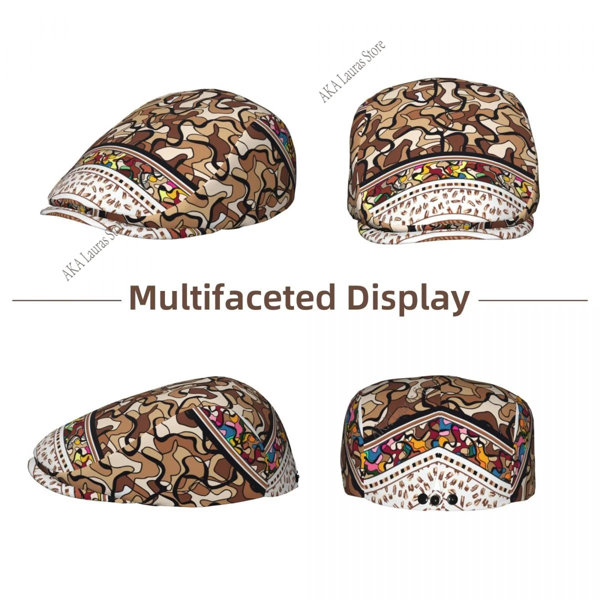 Winter Hat Male Berets Leopard Print HJat for Women