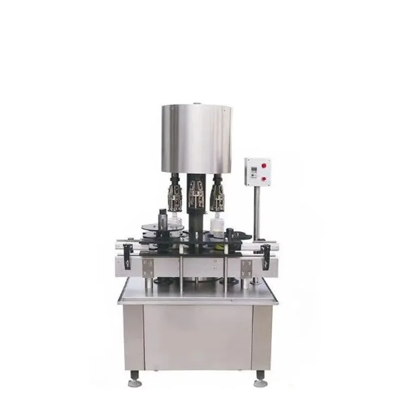 for Food and Beverage Electric Automatic Cap Sealing Machine with 1 Year Warranty Motor Bearings Plastic SUS304 Easy to