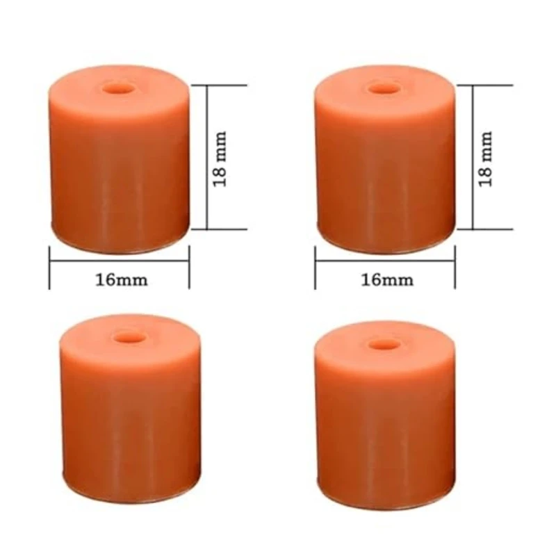 Creality 4/8/12 stücke 3D-Drucker Silikon Solid Spacer Hochtemperatur-Heißbett-Nivel liers äule für cr10 ender3 3D-Priter Teile