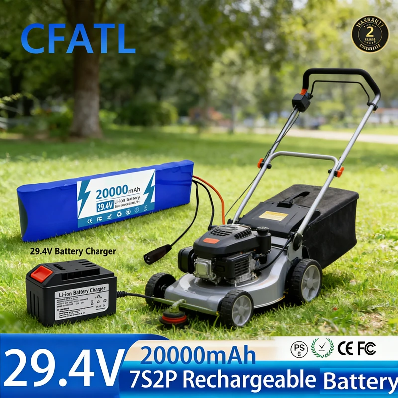 ️2026 New Batterie Li - Ion 7s2p 29,4 V 20ah 18650, Batterie Li - Ion 29,4 V 20000 Mah Pour Scooter Électrique Et Vélo