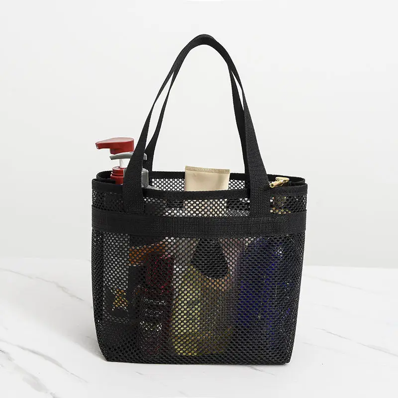 

Luxury Design Mesh Bag Transparent Beach Tote Bag Big 2023 Summer Shopping Bags Famous Designer Big Capacity Shoulder Hand Bags