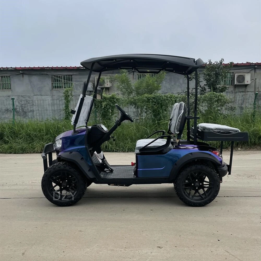 Electric Golf Cart off-Road Vehicle Electric Sightseeing Bus Hunting Car with 48/60/72V Lithium Battery 2024 Latest Electric Fou