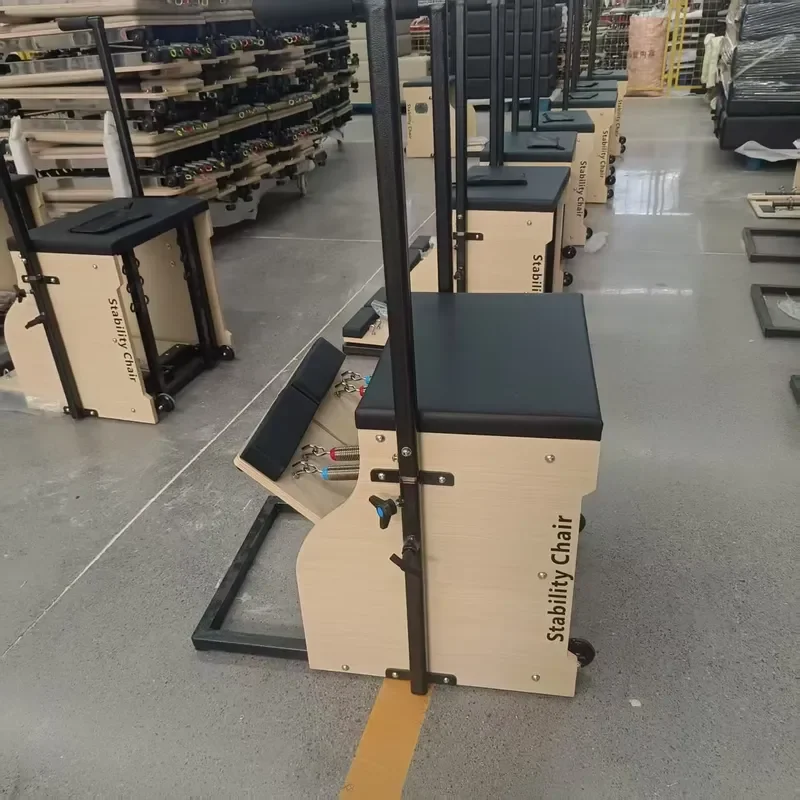 Hot Sale Pilates Factory Price Customizable Aluminum Alloy Combination Chair Wunda Chair Reformer Portable Home Fitness Body