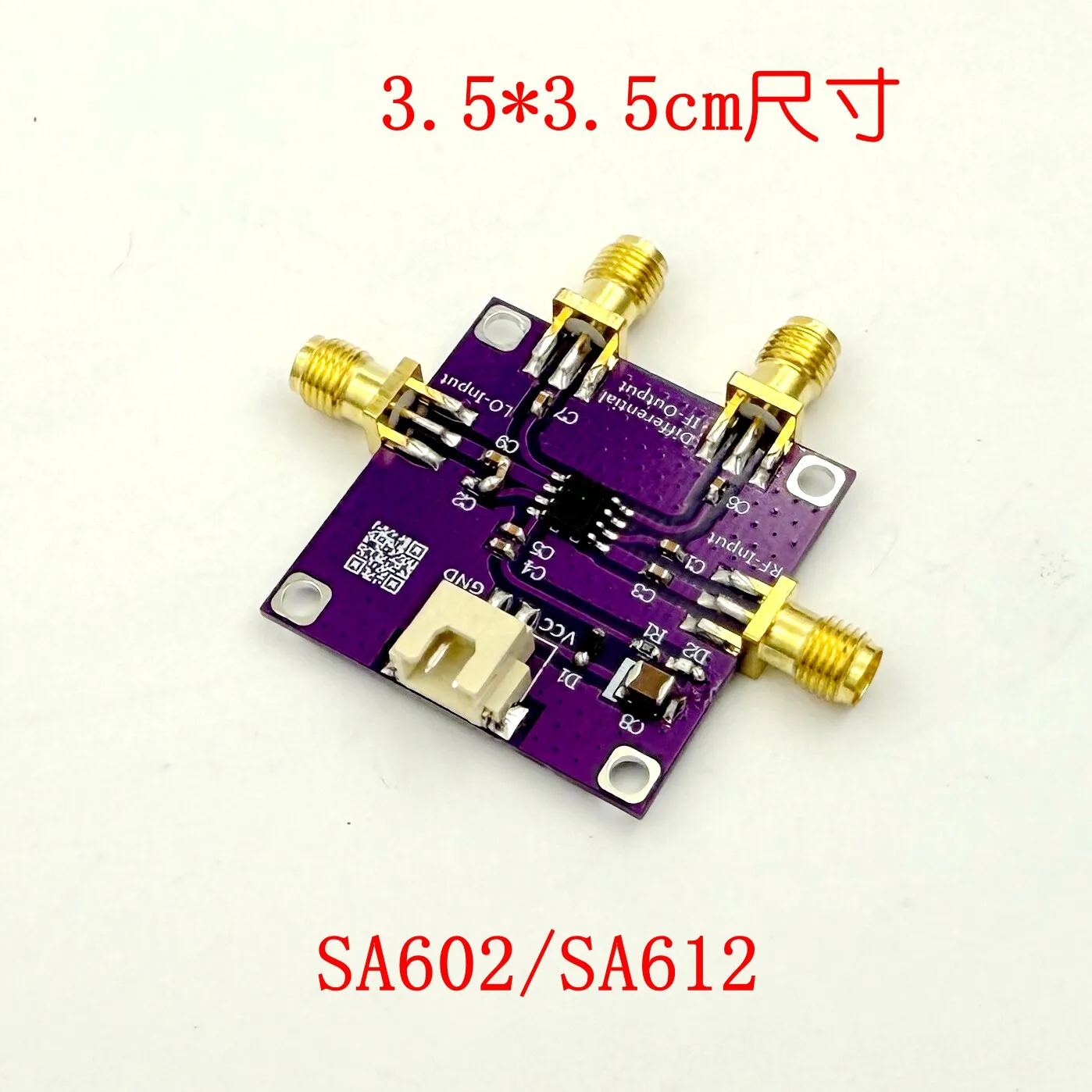 SA602/SA612 Double Balanced Mixer RF Mixing Frequency Conversion Board VHF Receiver Experimental Board