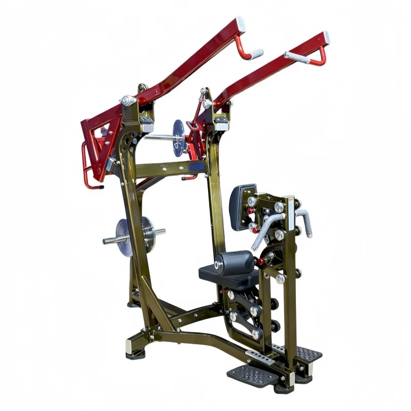 Factory Sales Gym Fitness Steel Strength Training Plate Loaded Selection Machines Lat Pull Down Machine Back Extension Machine