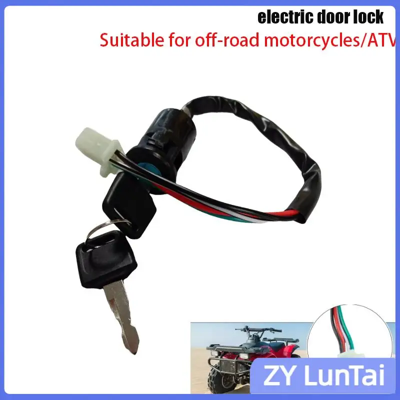 Motorcycle Ignition Switch + Keys Scooter Accessories Fit for Quad Dirt Bike for ATV On/Off Plastic Universal Replacement Parts