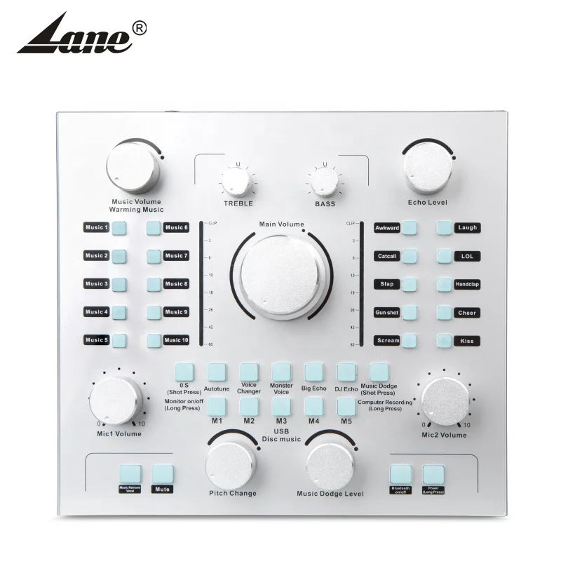 2025 Lane Mini USB Sound 4 Channel USB o Sound