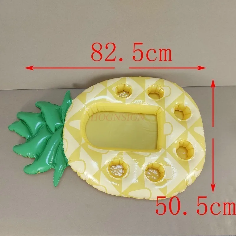 Aufblasbares Spielzeug für Partys, kleines poröses Getränkeregal, Bier, Obst, Rotwein-Handy, aufblasbares Wasserpool