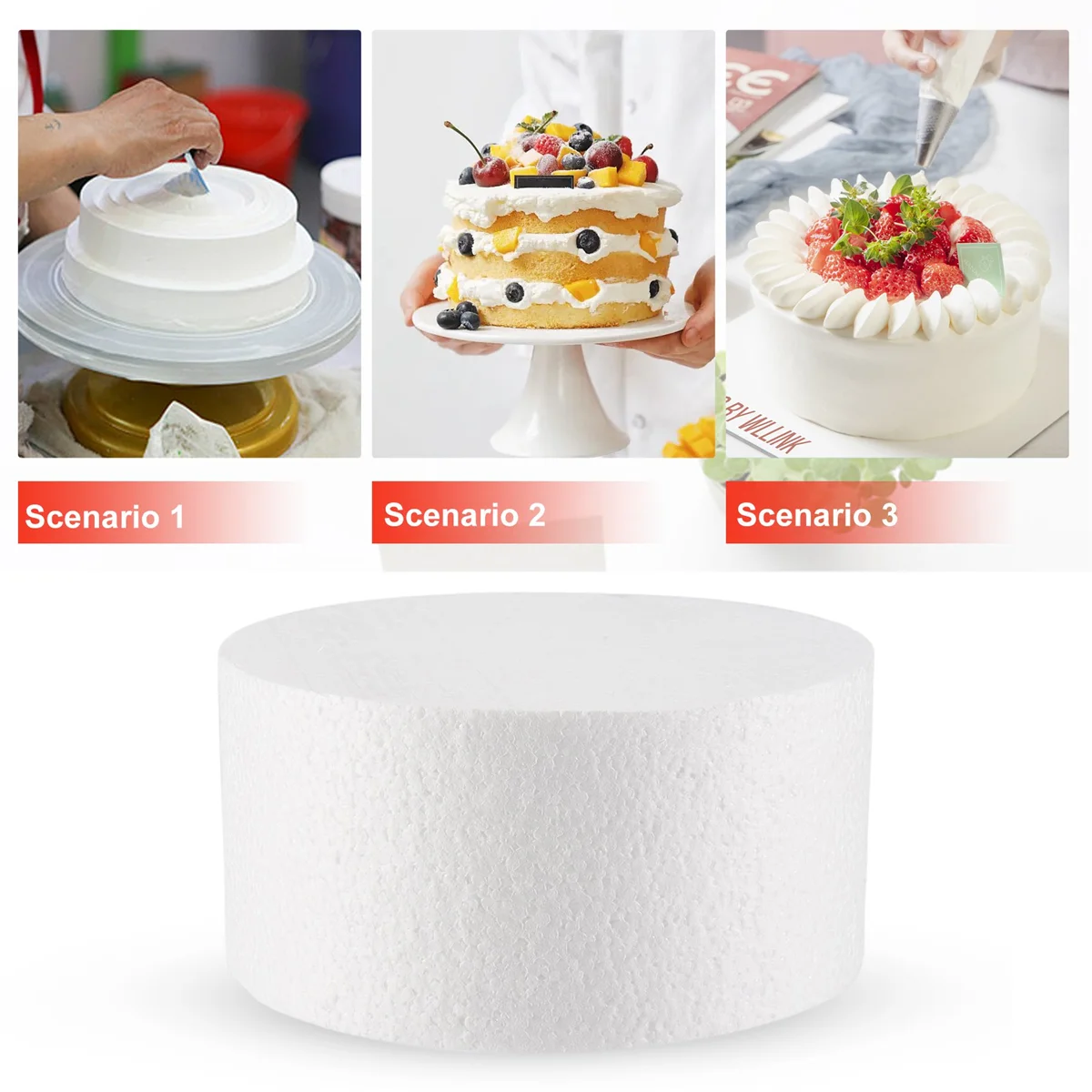 Round Cake Dummy (6 inch) HGC