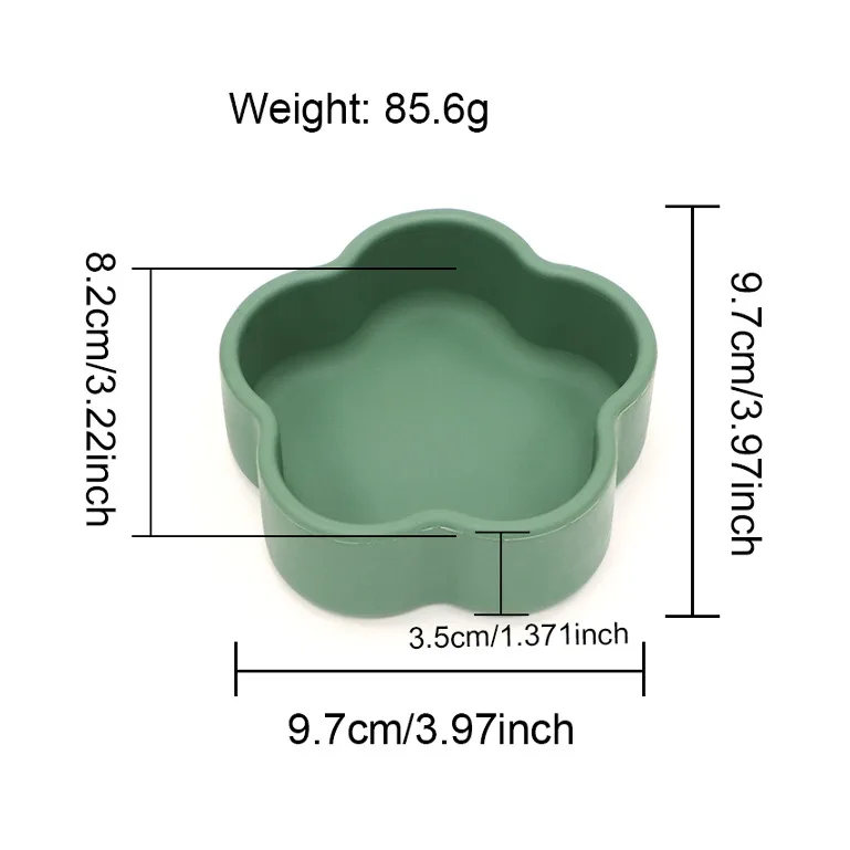 1pc Silicone Feeding Bowl, Flower Shape, Great For Baby Soup Serving, High Temperature Resistant, Baby Birthday Gift