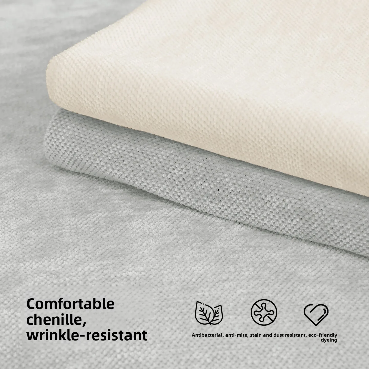 High-End Cream Style Bed Head Cover Dustproof -Resistant Full Wrap Wood Bed Head Protection Cover New 2026 Model