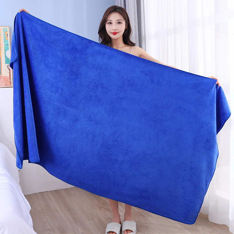 Thickened Extra large Towel Microfiber Absorbent High-density Coral Fleece Towel Quick Dry Clean Face Soft Absorbent Towel
