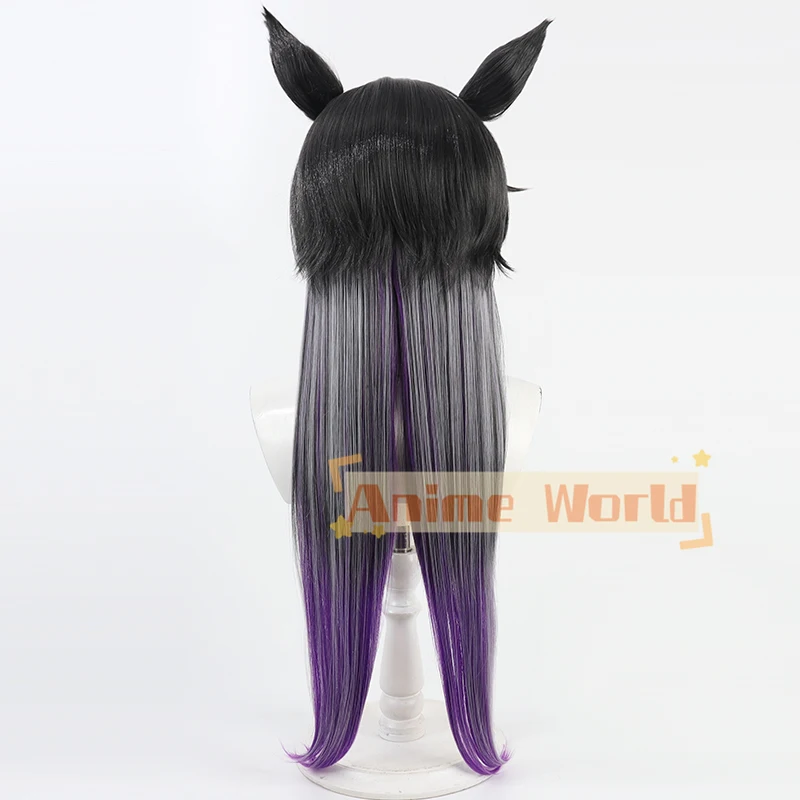 Gioco Uma Musume Pretty Derby Air Shakur Parrucca Cosplay Orecchie Coda Costume da festa di Halloween Prop Capelli sintetici Fibra resistente al calore