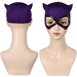 Selina Cosplay Fantasy Adult Women Mask Movie Female Superhero Kyle Disguise Costume Accessories Roleplay Fantasia Props