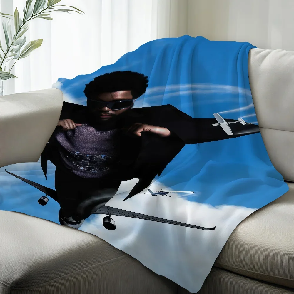 Singer K-Khalid After The Sun Goes Down Blanket Suitable For Sofas Beds Offices Cars Outdoor Travel