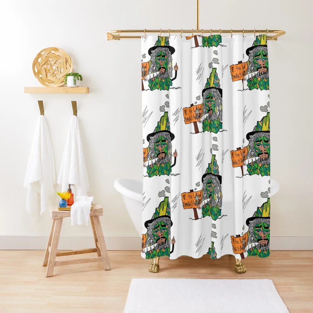 

Notorious Nugz Weed`mon...Smoke it anyway Shower Curtain Luxury Bathroom Shower For Bathrooms Curtain