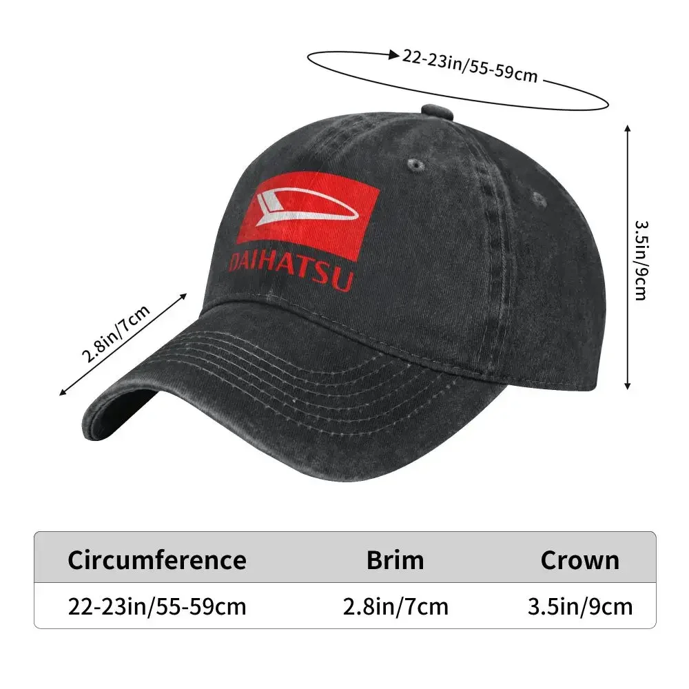 DAIHATSU czapka z daszkiem mężczyźni kobiety Snapback Trucker modna czapka z siatką Outdoor Sport bieganie regulowany prezent