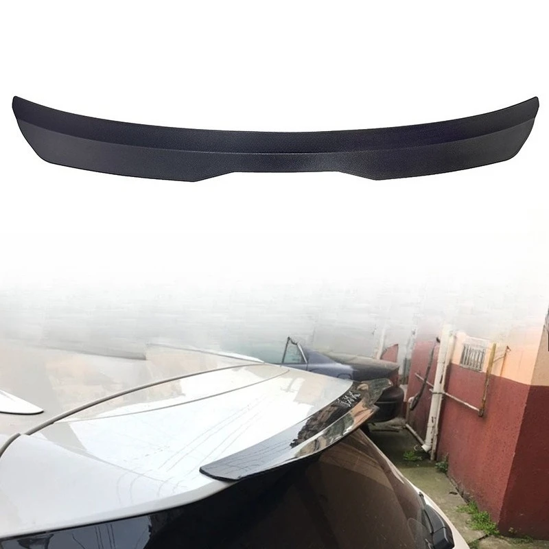 

Universal Car Rear Spoiler No-Drill Stick-On Tail Wing for Hatchback SUV Golf Decorative Aerodynamic Kit Exterior Accessories