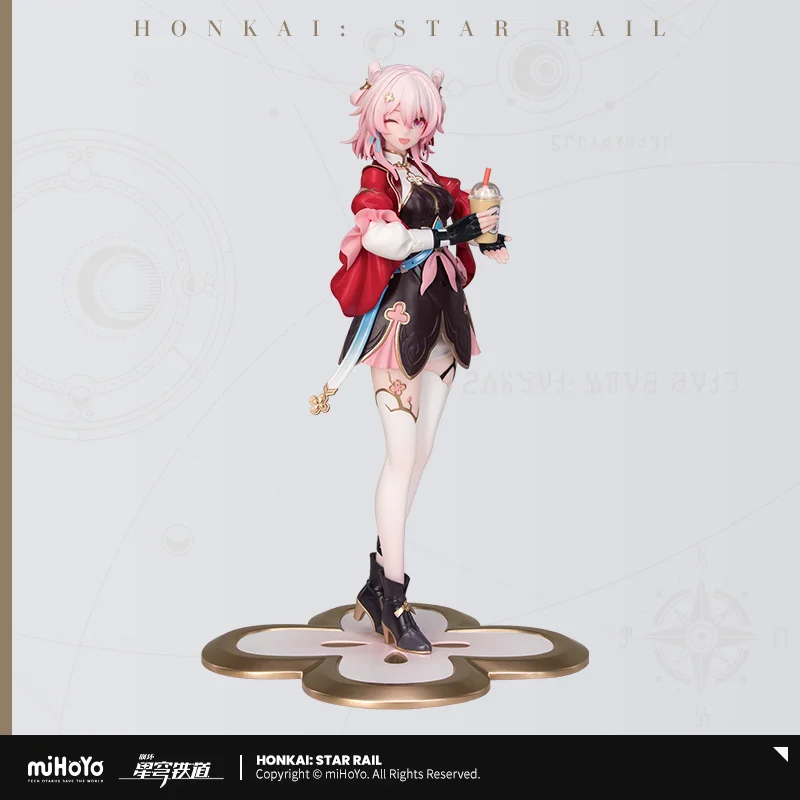 

Genuine Honkai Star Rail Myethos Gift+ Series March 7th 1/8 Anime Game Figure Collect Model Desktop Ornament Toy Birthday Gift