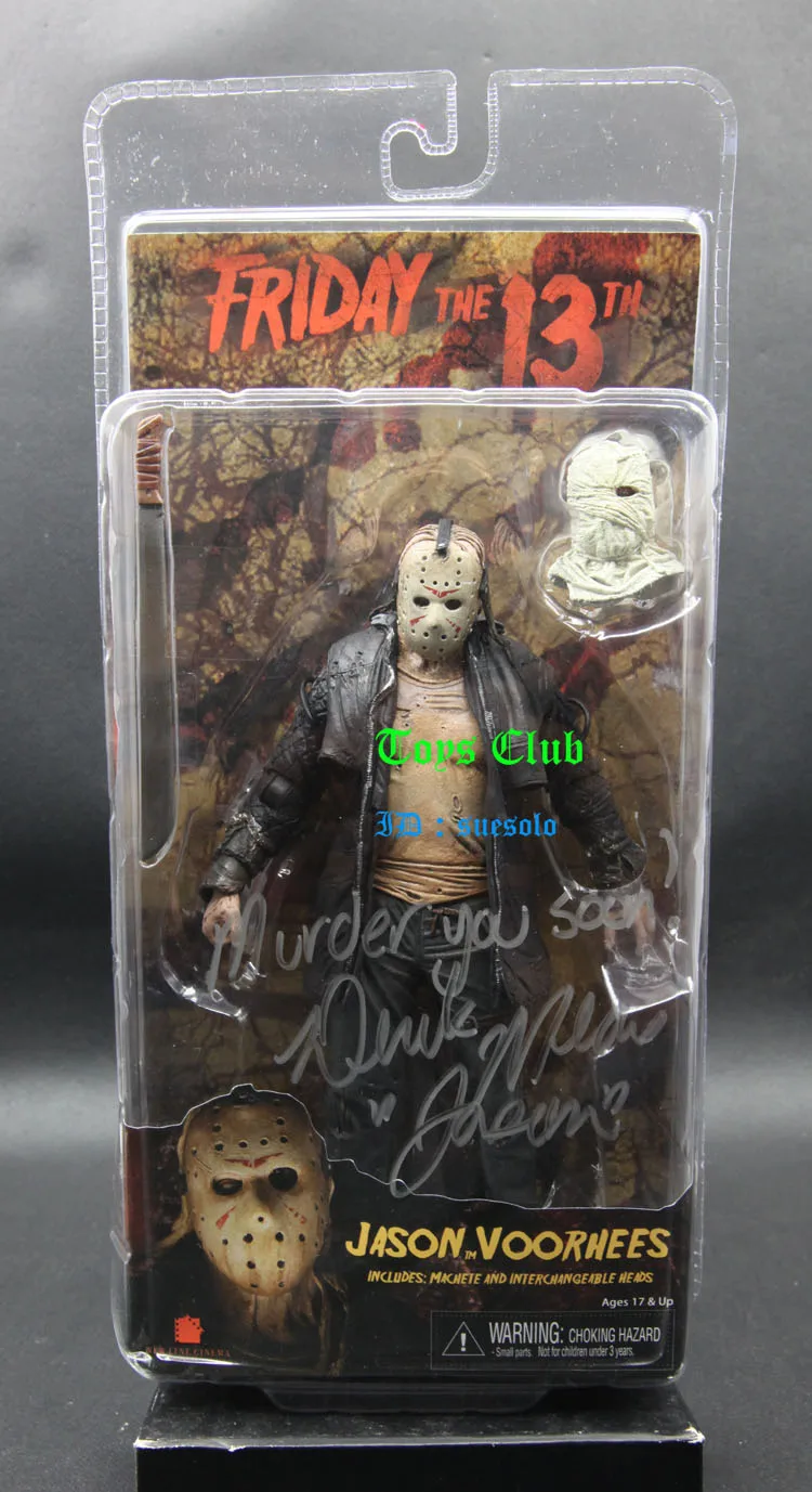 

NECA Black Friday Jason Double Headed Jason Can Replace Head Jason Gift Items for Friend Party Anime Toys Surprise Figure