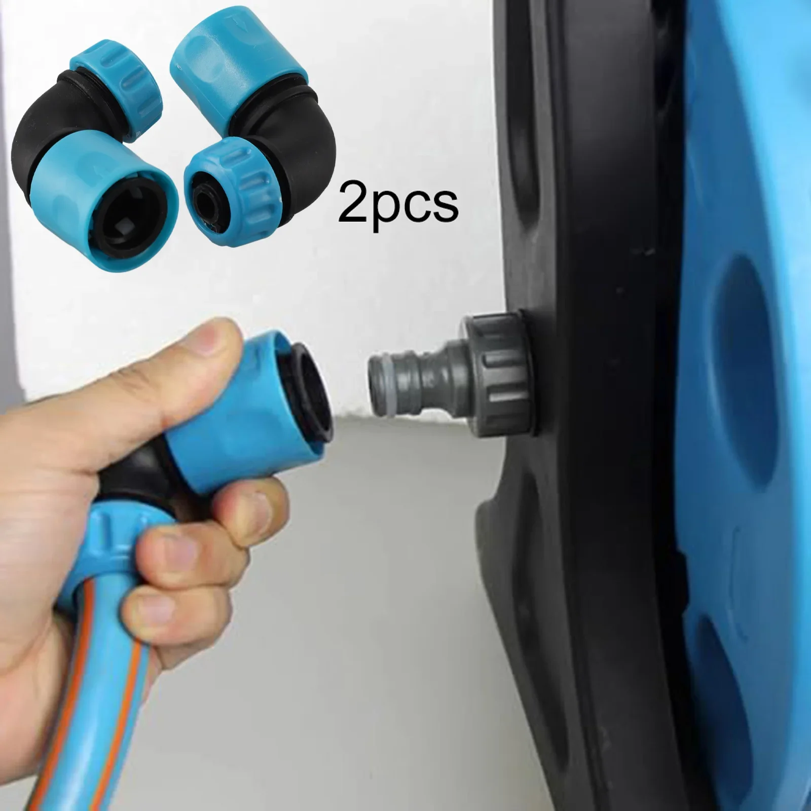 

Irrigation Connectors Garden Hose Connectors Outdoor Use Gardening 90 Degree Angle Design Effortless Connections